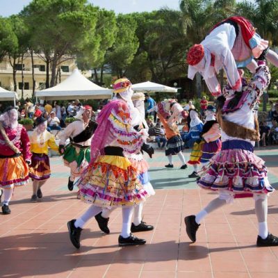 La danza acrobatica del Ballo dei Pastori